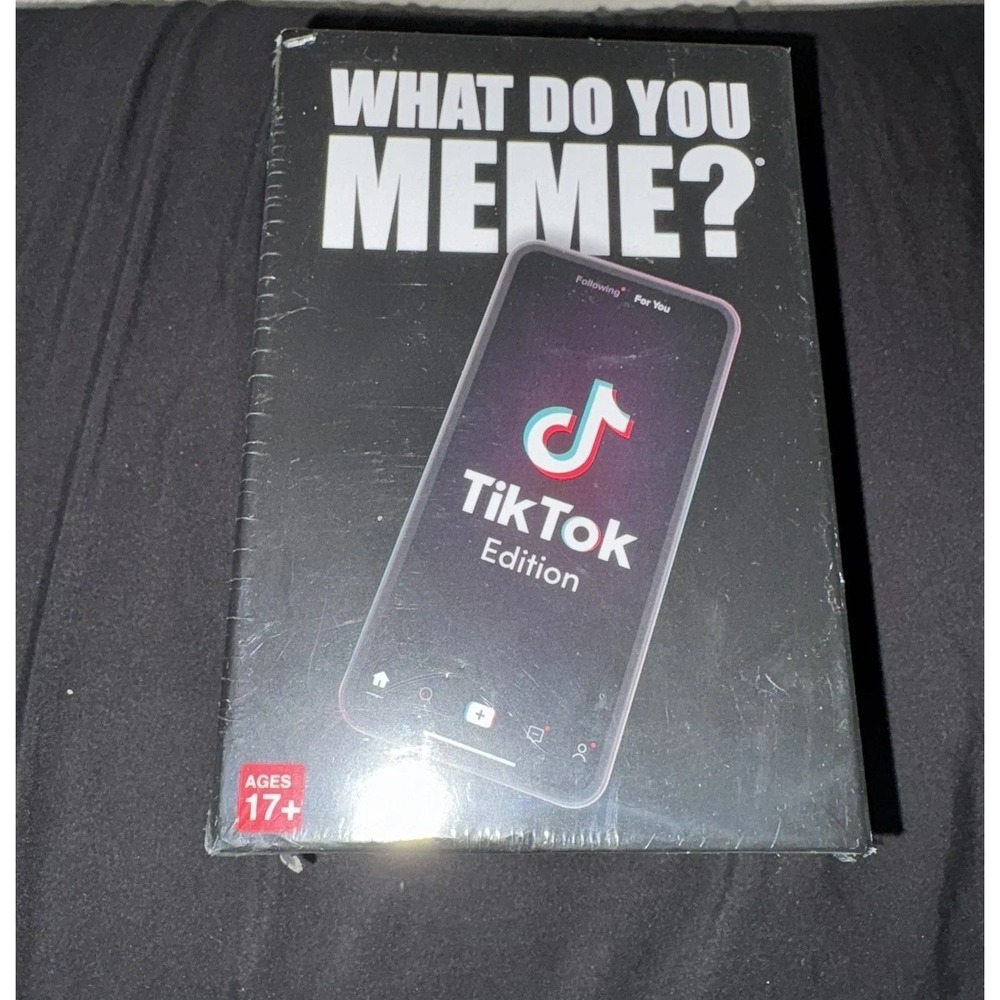 What Do You Meme TikTok Edition Party Card Game Ages 17 Plus